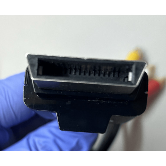 Genuine Official OEM Microsoft XBOX 360 S Slim Composite AV Audio Video Cable - Picture 6 of 6